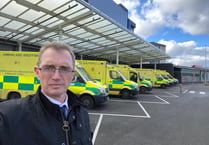 Ambulances used as 'makeshift beds'