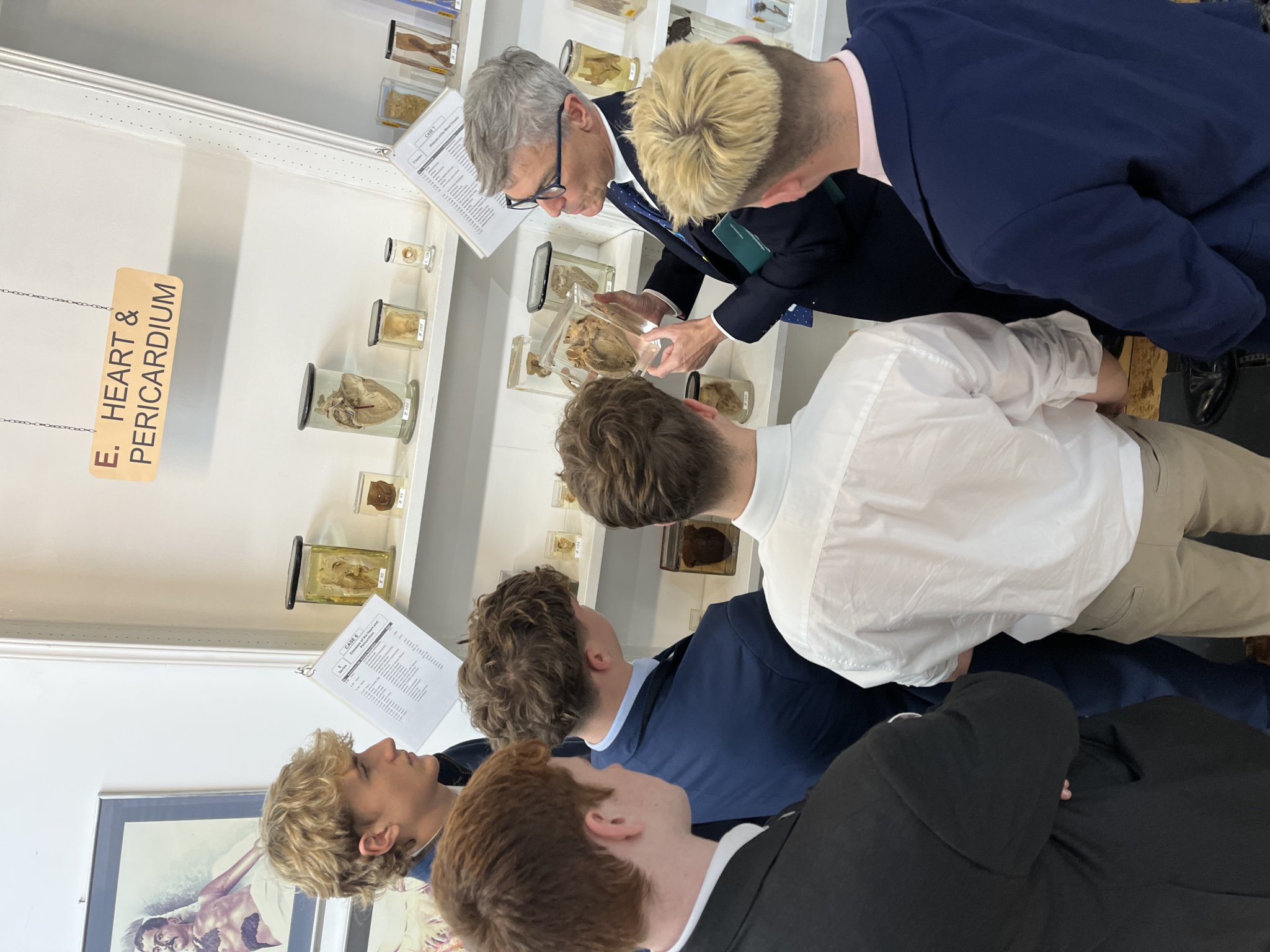 Monmouth students tour London health facility