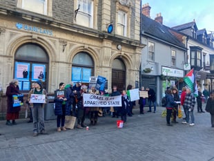 Palestine 'day of action' event held in Monmouthshire