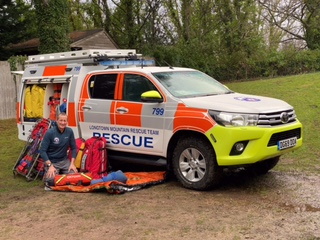 Adventurer's epic quest to aid Black Mountains rescue team