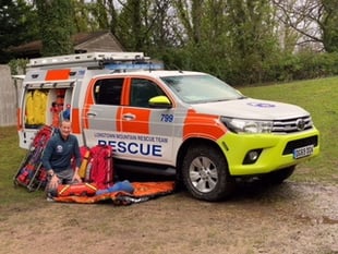 Adventurer's epic quest to aid Black Mountains rescue team