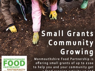 Grant funding to help food-growing projects
