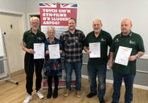 Monmouthshire veterans’ skills save life 