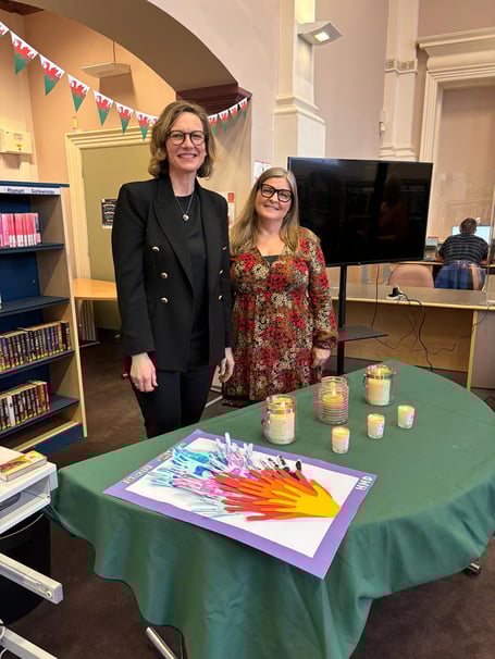 Catherine and Sharon