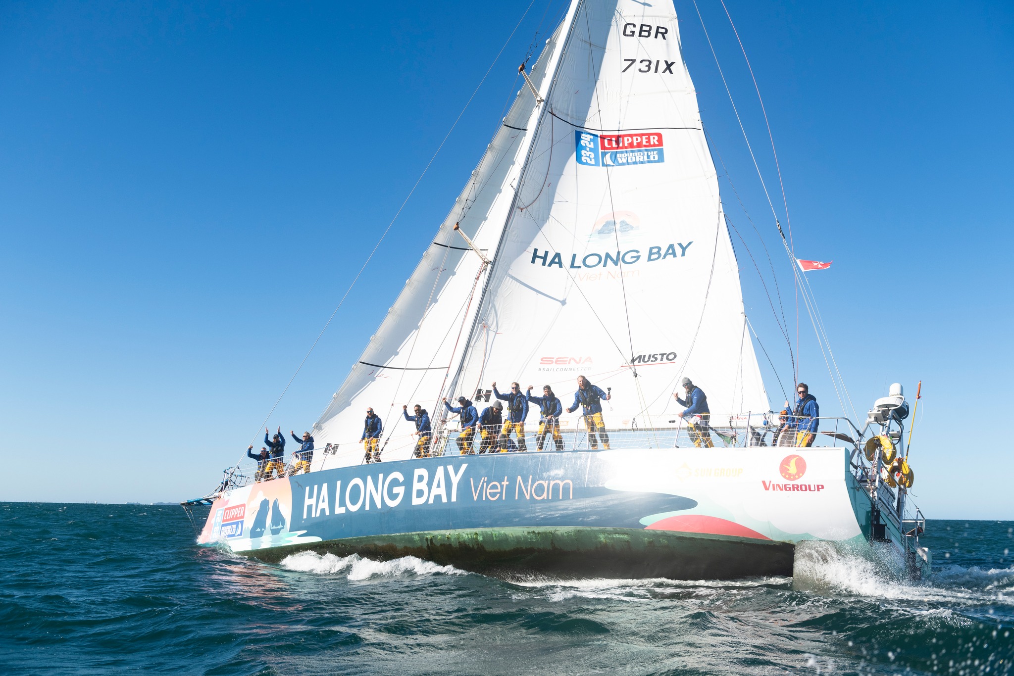 Wye Valley sailors tackle Vietnam leg of round world race