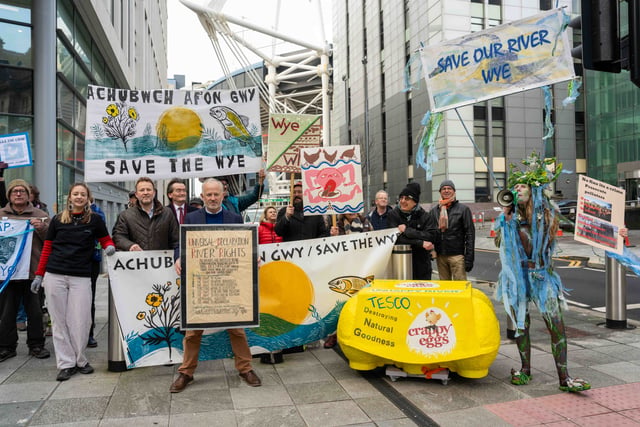 Landmark legal action to save River Wye starts in Cardiff