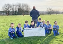 Funding goal scored by Chepstow Junior Football Club