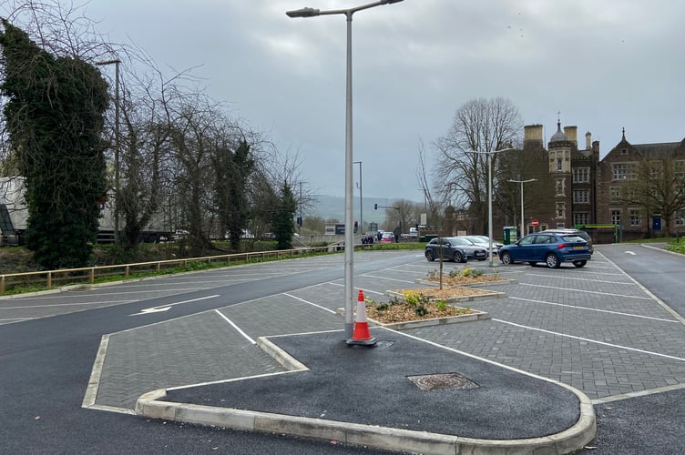 Wyebridge Street car park cost £870,000 for 37 spaces, but hasn't been used very much yet