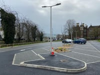 Few vehicles in £870,000 37-space car park