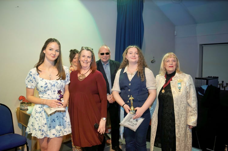 Spontaneous Productions sponsored award went to Holly, ‘Best Actress’ went to Olena.jpg