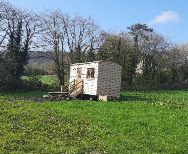 Green light for shepherd’s huts at Tintern farm