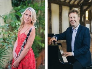 Acclaimed clarinet and piano duo at St Briavels