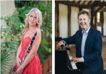 Acclaimed clarinet and piano duo at St Briavels