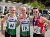 Evans above as Huw takes second again in Kymin Dash