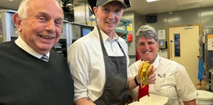 MP is "lovin' it" at local branch