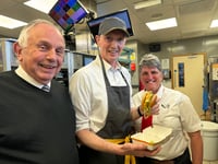 MP is "lovin' it" at local branch