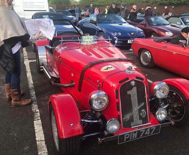 Wye vintage car rally takes in the sights