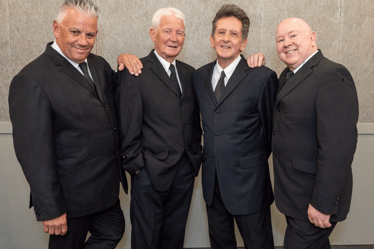 The Searchers with Spencer James, right