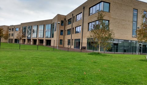 Caldicot School sheds 'head from hell' tag