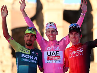 Geraint takes third in the Giro d'Italia at 38