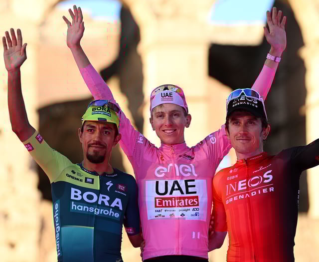 Geraint takes third in the Giro d'Italia at 38