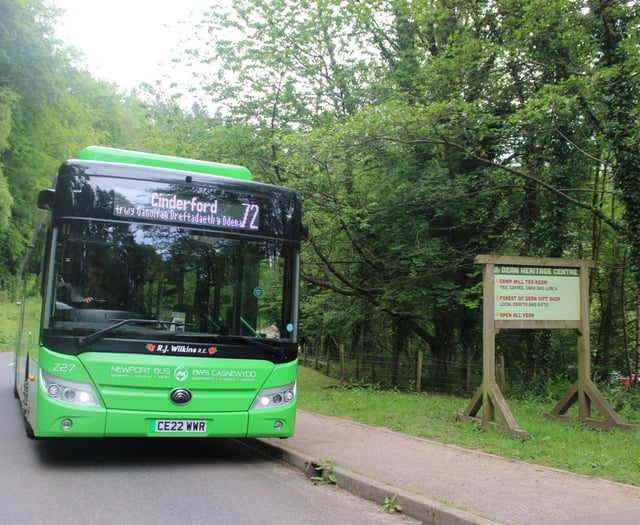 Newport Bus announces network extension in the Forest of Dean