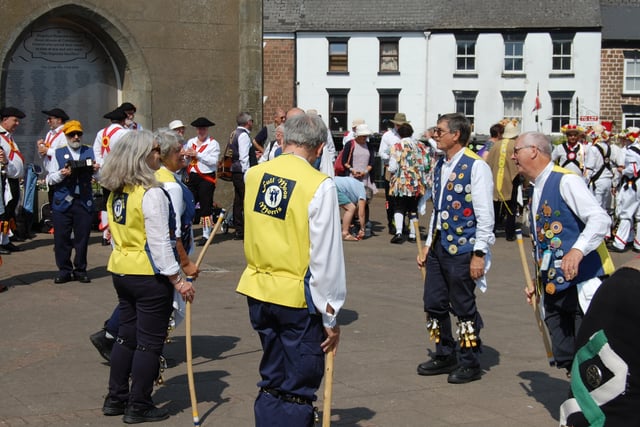 Morris Sides arrive for annual Forest of Dean Morris Festival