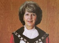 Tributes paid to former Abergavenny Mayor  Sheila Woodhouse