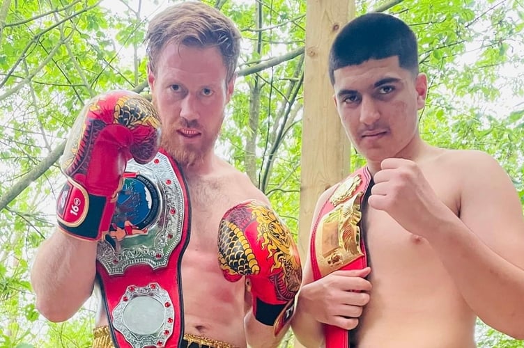 Monmouthshire fighters are ready to rumble. Photo: Phil Williams