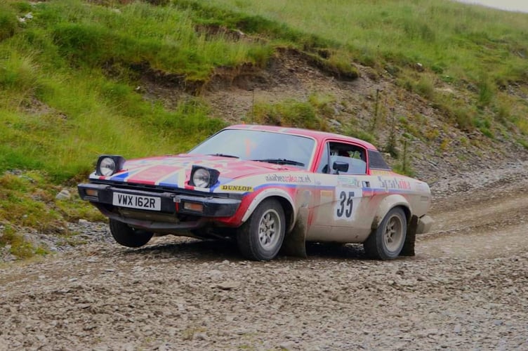 The mighty TR7 V8 of Graham Thatcher and Tim Samuel