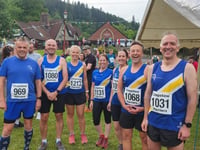 Nearly 200 runners tackle the Tintern Trot