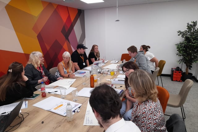 Building society staff working with Age Cymru to smash stereotypes