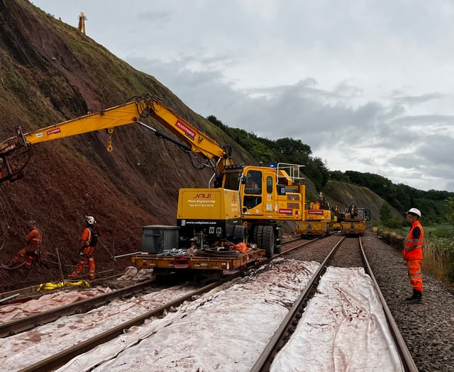 Train services back after three weeks of major work in Forest of Dean