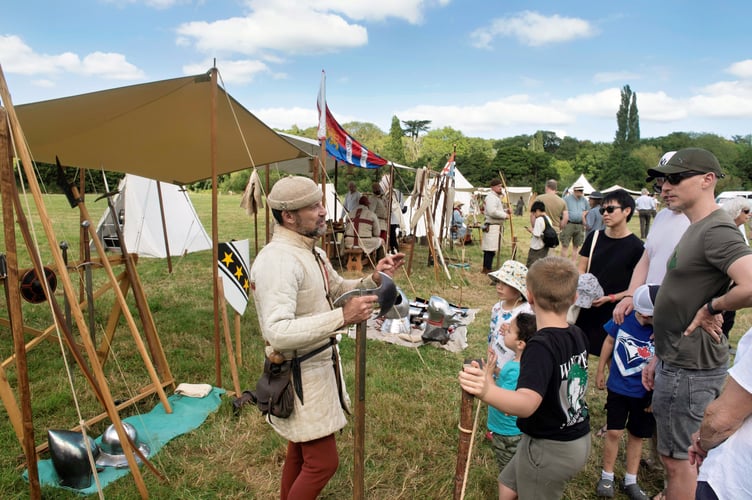 Hearing all about the weopans used