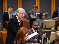 Welsh Government wins first vote on £26bn budget