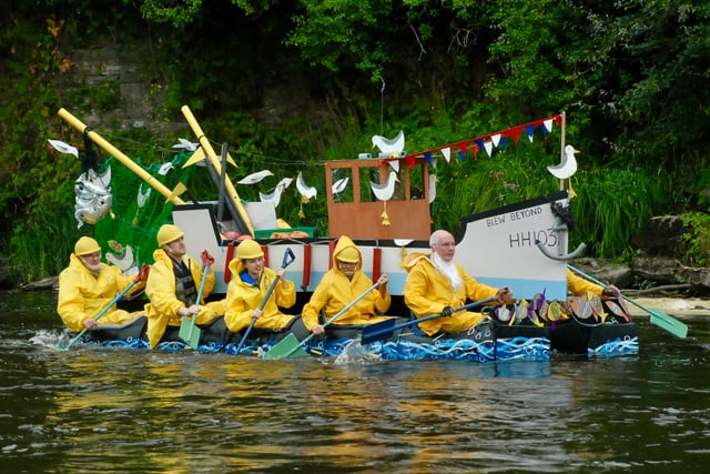 Raft Race sunk over low river levels
