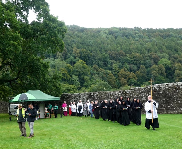 Monks return to Tintern Abbey after five hundred years