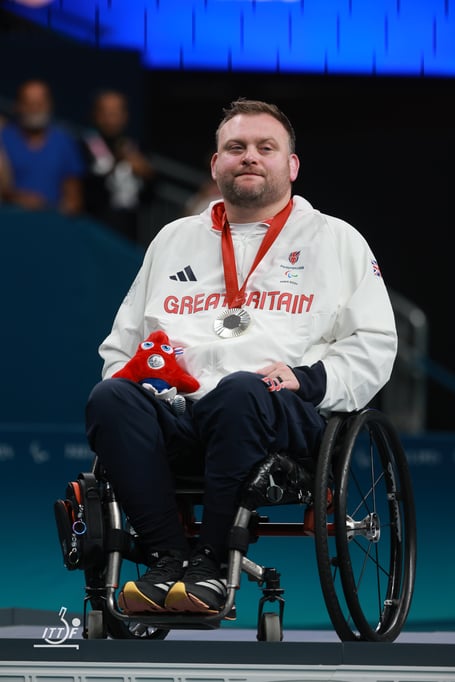 Singles Day 9, Paris 2024 Paralympic Games, South Paris Arena 4, 29 August - 7 September 2024