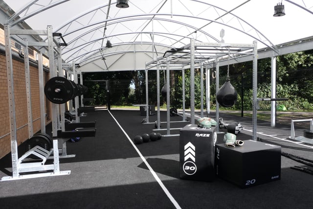 All ability outdoor gym opens in Chepstow Leisure Centre