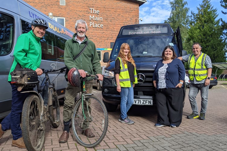 Councillor Chris McFarling (second from left) alongside some of the attendees of the forthcoming Climathon.