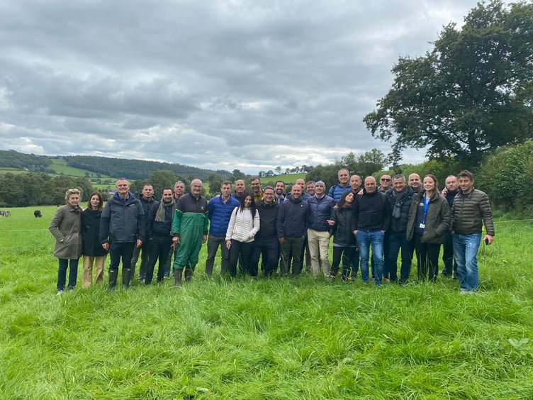 Visit to Dai Charles Evans' farm in mid Wales
