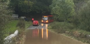 Communities on flood alert as rain lashes the area