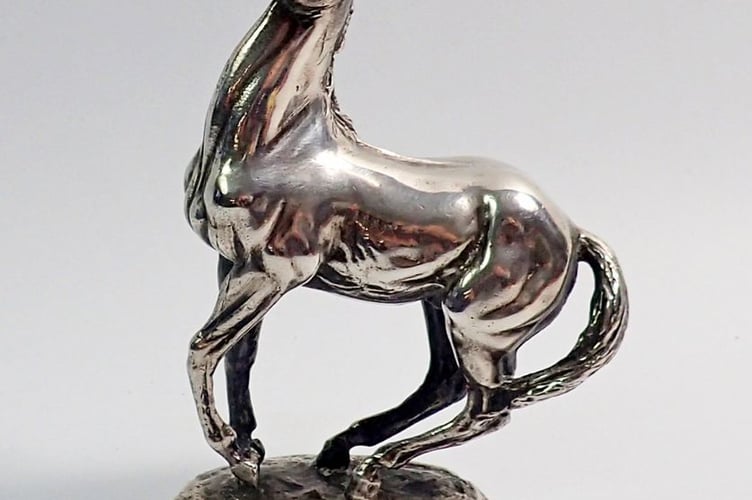 Lorne Mckean Solid Silver Horse