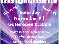 Tickets on sale for Torfaen school laser show fundraiser