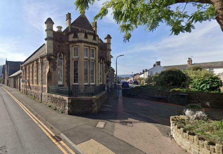 The former Abergavenny Public Library building. Picture: Google Street View.