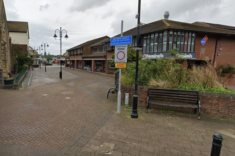 Newport Road shopping precenct