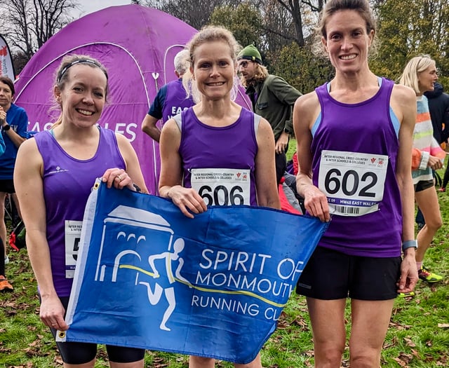 Spirit trio help East Wales to regional X-Country title