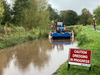 Dredging programme completed on Monmouthshire & Brecon Canal