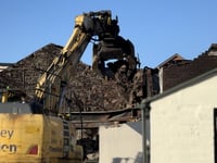 
WATCH: Richards reduced to rubble as demolition squad move in!
