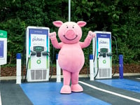 Charging bays for EV shoppers at M&S Chepstow